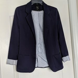 Cotton On Outerwear lined navy business coat